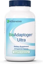 Nutra Biogeneesi Bioadaptogen Ultra - Adaptogens Lisäravinteet, Adaptogenic Yrtit Complex miesten ja naisten, Ashwagandha, Rhodiola Rosea, Ginseng mielenterveystuki - 60 kapselia