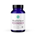 Ora Organic Vegan Omega 3 täydennysosa - 500mg DHA aivot, silmät ja sydän terveys - valmistettu kestävästä Algae - 60 kapselia