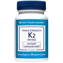Kolmoisvahvuus K2-vitamiini a" Bone Health a" 300 MCG (120 Vihanneskapselia)