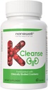 NANOWELL K-Cleanse - Munuaisten puhdistus täydentää Pacran karpalouute, magnesium, seleeni, vitamiinit B5 & B6-60 kapselit, 30 päivän toimitus
