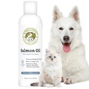 Whoulinen lemmikki Lohiöljy: Deep Sea Wild Alaskan Salmon Oil for Dogs and Cats - Natural Omega 3 Dog Fish Oil Supplement with EPA and DHA for Skin, Takki, Sydän ja Hermosto Health