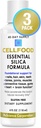 Cellfood Essential Silica Anti-Aging Formula - 4 fl oz, 3 Pack - Tukee Terveet luut, nivelet, hiukset, iho, kynnet, hampaat & Gums - Helppo absorb - Gluteeniton ja tiaminaasi vapaa, ei-GMO - 120 päivän toimitus