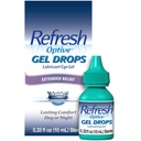 Virkistä Optise Gel Drops Lubricant Eye Gel kuiville silmille, 0,33 Oz Sterile