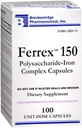 FERREX 150 Polusaccharide- Iron Complex Kapselit 100