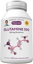 Andrew LESSMAN Glutamiini 500 mg - 60 kapselia - Vapaa muoto Aminohappo. Tukee luuston lihasten, ruoansulatuskanavan terveys. Se pitää terveet munuaiset, maksan, sydämen, aivot. Helppo niellä kapselit.