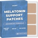 Melatoniini Uni Patchs for Aikuinen Extra Strength Helppo-Apply Uni Patch with Valerian ...