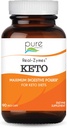 Real-ZymesTM KETO Ruoansulatuskanavan Entsyymit täydentää Probiootit parempaan ruokavalioon - Natural Support for Ruoansulatus, kaasu, vatsa, ripuli, Ummetus, IBS, jne. - 90 Caps