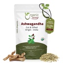 Organic Way Ashwagandha Root Cut & Sifted (Withania somnifera) - Organic & Kosher Certified ...