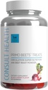 Consult Health - Primo Beets kohtelee Gummies - Circulation Super ravitsemus Beet Root Powder - Black Cherry Flavor