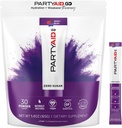 Partyaid GO tuntuu hyvältä tänä iltana ja huomenna, Nolla sokeria, 5-HTP, B-Complex, Milk Thistle, Electrolytes, Ei keinotekoisia makuja tai makeuttajat, kofeiiniton, 30 luku (Pakkaus 1)