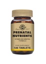 Solgar Prenataaliravinteet - 120 tablettia - Multivitamiini & Mineral Formula Raskaana oleville naisille - Vegaani, Kosher & Gluteenittomat - 30 tarjoilua