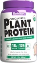 Bluebonnet Nutrition Organic Plant Protein - 18g Protein, 3.5g Kuitu Chia, Quinoa & More - Ei-GMO, Vegan, Kosher, USDA Organic, Ei sokeria Lisätty ...