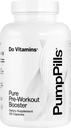 PumpPills Typpioksidi täydentää miesten ja naisten - L Citroline L Arginiini täydentää - Stimulant Free Pre Treout Pills - Typpioksidi Booster - Vegan, Paleo, Keto (120 kapselia)