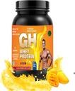 GH WHEY proteiini, Ultra Premium Nopeampi Recovery, Imeytyminen ja lean lihasten kasvu (1,1 lbs, mango maku)