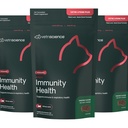 VetriScience Lysine Immuniteetti Health Chews, 250 mg Lysine Plus Immuuni täydentää kissoille ja kissanpennut Allergies, Aivastus, Runny Nenä ja Vesisilmät, Kana, 3 pakkaus