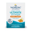 Nordic Naturals Nollasokeri Omega Gummy Chews - Trooppiset hedelmät - 54 Gummy Chews - Non GMO - Optimaalinen hyvinvointi - 27 Tarjoukset