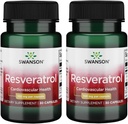 Swanson Resveratrol 100 100 Milligrammaa 30 kapselia (2 pakkaus)