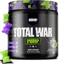 REDCON1 Non Stim & Comfeine Free Pre Treenout Powder for Women & Men - Total War Pump - L-Citrulline, Beta Alanine & More - Treenaa mihin tahansa aikaan päivästä - Sour Gummy Bear (10.72 oz)