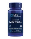 Life Extension Advanced Milk Thistle, silomariini, silybiini, fosfolipidit, edistää terveitä maksan toiminta, Gluteeniton, ei-GMO, 60 pehmogeeliä