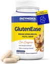 Enzymedica GlutenEase, Advanced Dgestive Enzymes for Women and Men, Fast-Acting Formula for Bloating Relief & Ruoansulatusterveys, auttaa Break Down Gluten & Casein, 120 kapselia FFP