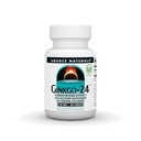 Source Naturals Ginkgo-24 - Ginkgo Biloba Extract 120 mg tukee mielenterveys - 60 tablettia