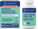WELMATE Recovery Bundle: Natriumkloriditabletit, 300ct + 4% lidokaiinia Numbering Patch 30 lla