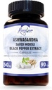 Ashwagandha kapselit 2,100 mg - 90 kapselia Ashwagandha jauhe ja juuriuute.