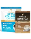 VitaCup Keto Max kahvikapselit 18ct & Keto Creamer 10oz