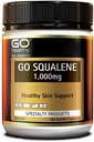 Go Healthy Go Squalene ihon tuki, antioksidantti suojelu, kolesterolitaso tuki 1000mg 180 Softgel Caps