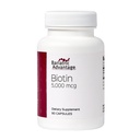 Bariatric Advantage Biotin 5 000 mikrog - bariatrista leikkausta sairastaville potilaille - Helppo mitalikapselit - Biotiinilisä - hiusten, ihon ja kynsien tuki* - 90