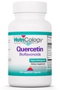 Nutricology Quercetin Bioflavonoids - Sitruuna Bioflavonoid Complex, Rutin, Citrus Extract, Hesperidin, kasvissyöjäkapselit - 100