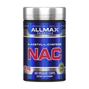ALLMAX NAC - 60 kasviskapselia - Immuunituki & vapaa radikaalisuojaus - 60 tarjoilua