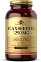 Solgar pellavansiemenöljy 1250 mg, 100 Softgels - Orgaaninen, kylmäpuristettu Omega 3 Essential Facities - Tukee sydän, Immuunit ja ihon terveys - ei-GMO, Gluteeniton, Dairy Free - 50 tarjoilua