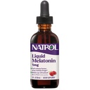 Natrol Liquid Melatoniini 1 mg, aikuisen melatoniinin lisäosa Fall Asseep Nopeammin ja pysyä nukkua pidempään, herätä virkistynyt, 2 FL OZ Berry-Flavored Liquid, 15 tarjoilua