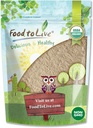 Ruoka Live Organic Ashwagandha Root Powder, 12 Ounces - Ei-GMO, Finely Ground Indian Ginseng, Pure, Raw, Vegan. Helppo sekoittaa.