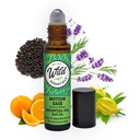 Wild Essentials Motion Ease Essential Oil Roll On, 10ml Motion Pahoinvointi, Vatsavaivat, Huimaus, Huimaus, Seasick, Carsick, Valmistettu Luomu Jojoba Oil, Valmiina käyttöön, Moisturizer, Kaikki luonnolliset