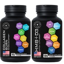 Termogeeninen Multi Collagen Burn ja HMB D3 täydentää - Fitness ja painon menetys Bundle