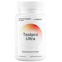 Testpro Testosteroni Support Ultra miehille, joilla on Sarviapila, Tribulus & Maca