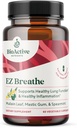 BIOACTIVE NUTRIENTS EZ Hengitä - 60 kapselia - Muellein Leaf, Bromelain, ja Spearmint täydennysosa - tukee yleistä terveyttä