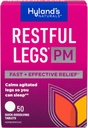Hylandin levottomat jalat PM, nighttime Formula, Calms Astiated Legs jotta voit nukkua, 50 nopeaa liukenevat tabletit (pakkaus 3)