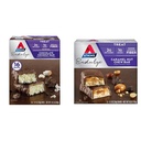 Atkins Endulge Chocolate Bar 16 Count & Caramel Nut Chew Bar 5 Count Bundle
