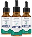 Justified Laboratories (3 pakkaus Cortexi korvat Cortexi terve tärykalvo öljy tukee Terve korvat Premium sekoitus Essential Oils 3 pullot