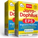 Jarow Formula Jarro-Dophilus EPS - 5 miljardia Organisms per Serving - 120 Enteric päällystetty Veggie Caps, Multi-Strain Probiootti - Suolisto & Immuuniterveys, 120 Luku (Pakkaus 2)
