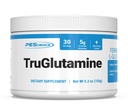 PEScience TruGlutamiini, Fermentoitu L-glutamiinijauhe, makuamaton, 30 tarjoilua, Gut Health Support