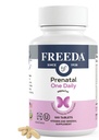 FREEDA prenataali vitamiini - Kosher prenataalit - prenataali vitamiinit rautaa, prenataalista Foolihappoa, koliinia, D-vitamiinia - yksi päivä prenataali monivitamiini tukea raskaana oleville ja laktatoiville naisille (100)