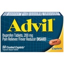 Advil Caplets 50 Ct (2 pakkaus)