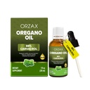 ORZAX Oregano Oil Drops with Olive Oil - 88% Carvacrol ja 0,3% Thymol - Ei-GMO & Sokeriton & Gluteeniton & Gluteeniton & Vegan - Herbal Supplement for Immunosupport and Digestive Health - 30 ml - 200 Day Supply