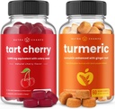 NutraChamps Tart Cherry Gummies ja Turmeric Gumies 2 Pack Bundle