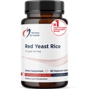 Designs for Health RYR Synergy - Red Yeast Rice Supplement - 1200mg Red Yeast Rice + CoQ10 tukemaan sydän- ja verisuonitauti + ylläpito rasva-arvot normaalin alueella (120 kapselia)