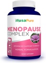 NusaPure Menopause Complex: Musta Cohosh ja kasviperäisiä ainesosia - 60 kapselia
